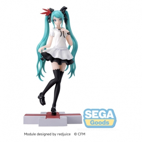 Hatsune Miku: Project DIVA MEGA39's Estatua Luminasta PVC Hatsune Miku -Supreme- 18 cm