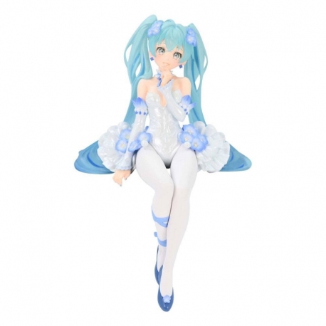 Hatsune Miku Estatua PVC Noodle Stopper Hatsune Miku / Flower Fairy Nemophila Ver. 15 cm