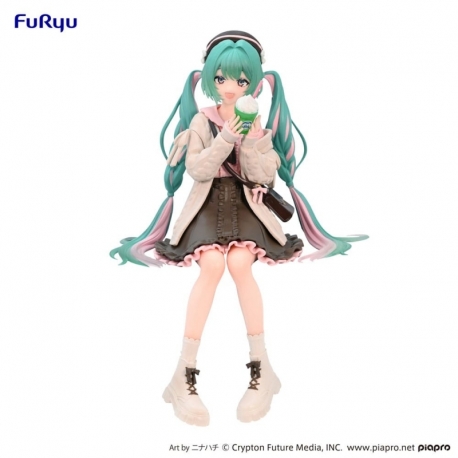 Hatsune Miku Statue PVC Noodle Stopper Autumn Date 16 cm