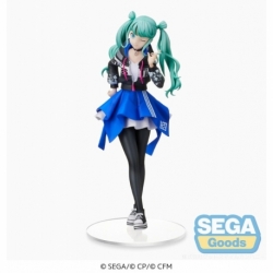 Hatsune Miku Statue PVC SPM Street Sekai Miku 21 cm