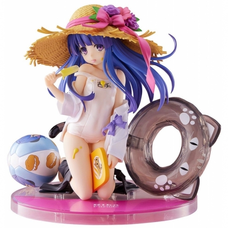 Higurashi: When They Cry - Sotsu Estatua PVC 1/7 Rika Furude: Night Pool Ver. 14 cm