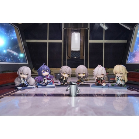Honkai: Star Rail Estatua PVC Deformed Time of Departure- Complete Set 9 cm (8)