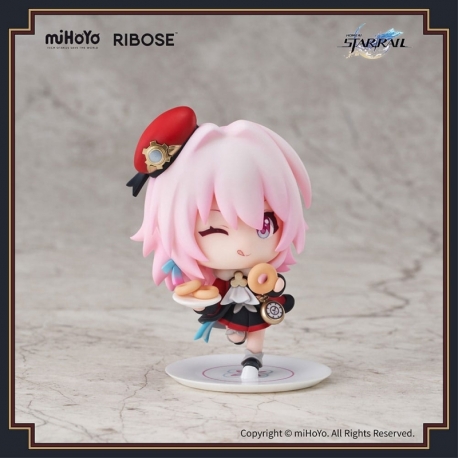 Honkai: Star Rail Welcome to Train Tea Party Figura Chibi March 7th 8 cm