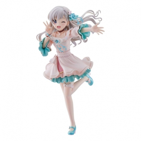 Idolmaster Cinderella Girls Estatua PVC 1/7 Hisakwa Hayate O-Ku-Ri-Mo-No Sunday! 21 cm