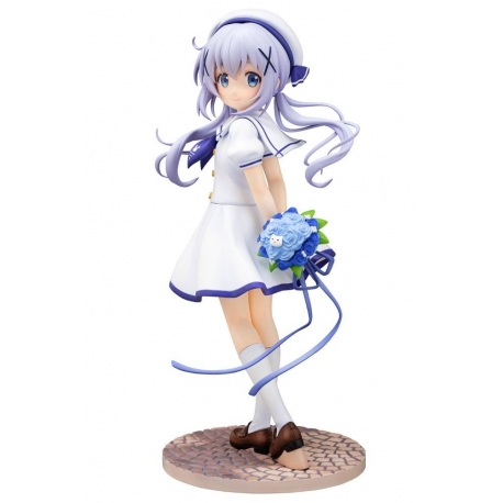 Is the Order a Rabbit Estatua PVC 1/7 Chino (Summer Uniform) 21 cm