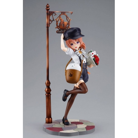 Is the Order a Rabbit BLOOM Estatua PVC 1/6 Cocoa Flower Delivery Ver. 25 cm