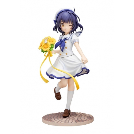 Is the Order a Rabbit Estatua PVC 1/7 Maya (Summer Uniform) 21 cm