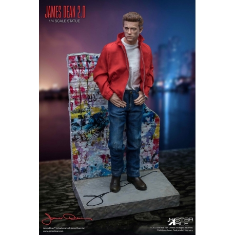 James Dean Estatua 1/4 Superb My Favourite Legend Series James Dean 2.0 Special Edition 52 cm