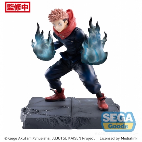 Jujutsu Kaisen Estatua Luminasta PVC Figurizm Yuji Itadori Joint Struggle 16 cm