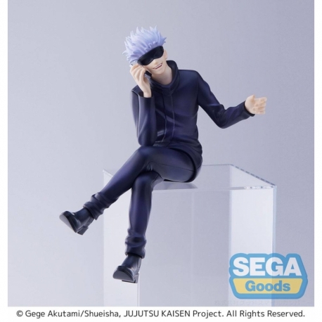 Jujutsu Kaisen Estatua PVC PM Perching Satoru Gojo 16 cm