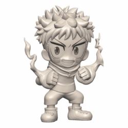 Jujutsu Kaisen Estatua PVC Toonize Yuji Itadori Cartoon Color Ver. 13 cm