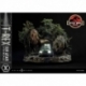 Jurassic World: The Lost World Statue 1/15 T-Rex Cliff Attack 53 cm