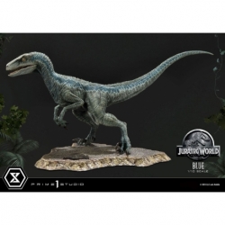 Jurassic World: Fallen Kingdom Prime Collectibles Statue 1/10 Blue (Open Mouth Version) 17 cm