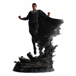 The Justice League by Zack Snyder Statue 1/4 Superman Black Suit 65 cm