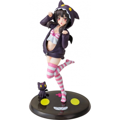 But Subarashii Sekai is a Syukufuku! Statue 1/7 Megumin Hoodie Look Chomusuke ver. 25 cm
