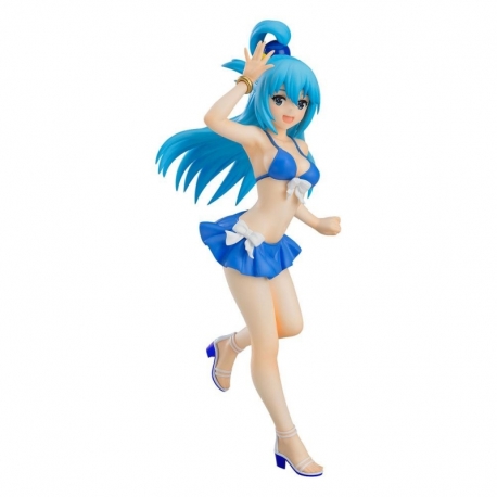 KonoSuba Estatua PVC Pop Up Parade Aqua: Swimsuit Ver. 18 cm