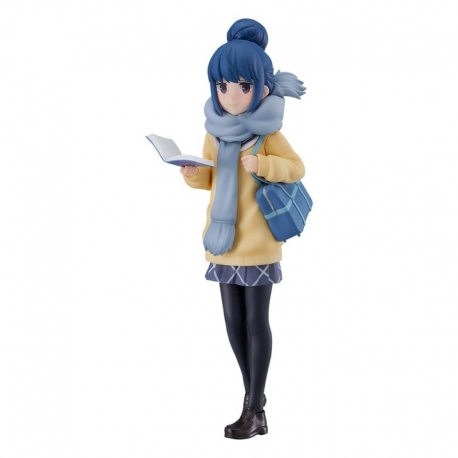 Laid-Back Camp Statue PVC Pop Up Parade Rin Shima 16 cm
