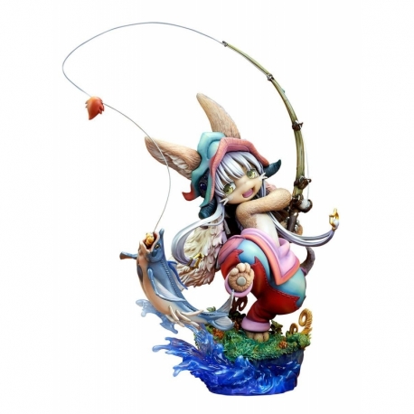 Made in Abyss Estatua PVC 1/8 Nanachi Gankimasu Fishing 23 cm