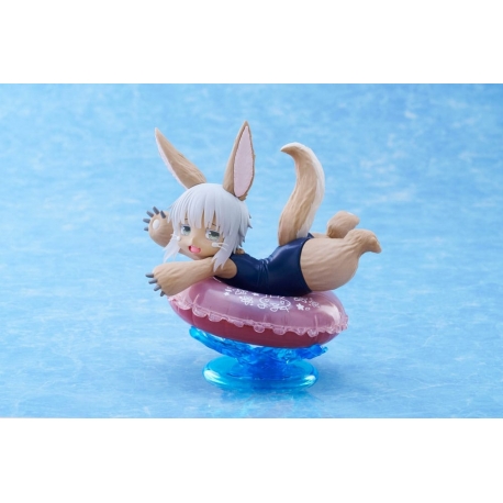 Made in Abyss: The Golden City of the Scorching Estatua PVC Sun Aqua Floar Girls Figure Nanachi 10 cm