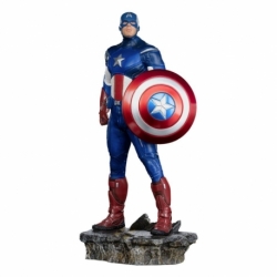 The Infinity Saga Statue BDS Art Scale 1/10 Captain America Battle of NY 23 cm
