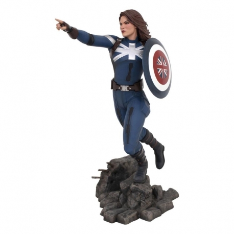 What If...? Marvel TV Gallery Estatua Captain Carter 25 cm