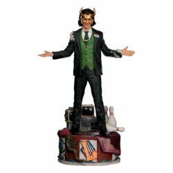 Loki Statue 1/10 Art Scale Loki President Variant 25 cm