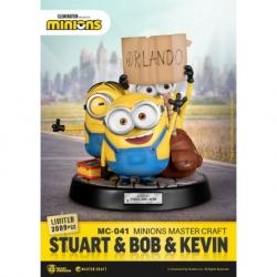 The Minions Statue Master Craft Stuart & Bob & Kevin 35 cm