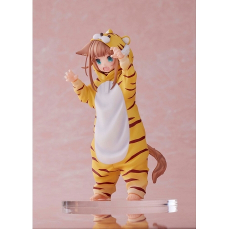 My Cat Is a Kawaii Girl Estatua Palette Dress-Up Collection: Tora Kinako 15 cm