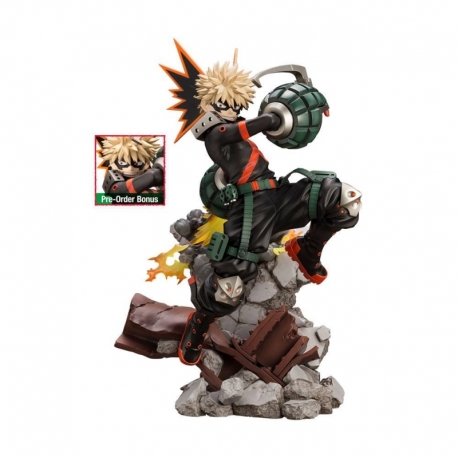 My Hero Academy Statue ARTFXJ PVC 1/8 Katsuki Bakugo Ver. 2 Bonus Edition 26 cm