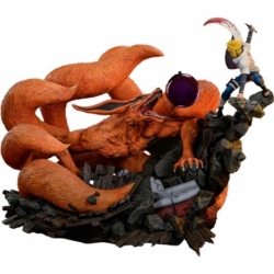 Naruto Shippuden Estatua 1/8 Battle of Destiny Namikaze Minato vs Kurama 59 cm