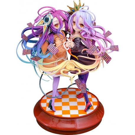 No Game No Life Estatua 1/7 Shiro & Schwi 22 cm