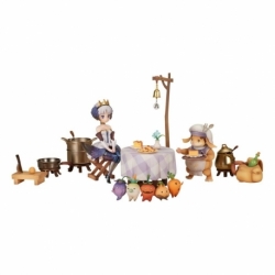 Odin Sphere Leifthrasir Estatua Gwendolyn & Maury's Catering Service 12 cm