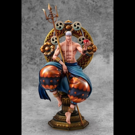 One Piece Estatua PVC P.O.P. Neo Maximum The only God of Skypiea Enel 34 cm
