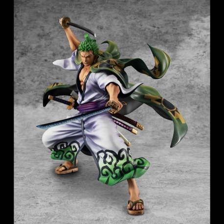 One Piece Estatua PVC P.O.P. Warriors Alliance Zoro Juro 22 cm