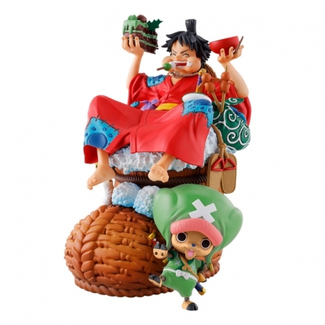 One Piece Petitrama DX Estatua PVC Logbox Re Birth Vol. 1 11 cm