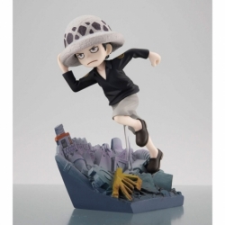 One Piece Serie G.E.M. Estatua PVC Trafalgar Law Run! Run! Run! 13 cm