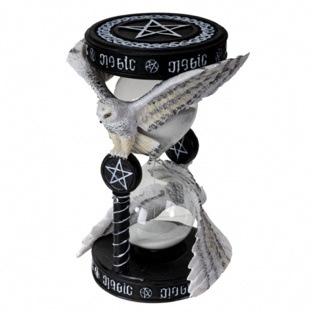 Anne Stokes Magical Owl hourglass 18 cm