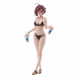 Original Character Statue PVC 92M Illustration Myopia Sister Swimsuit Ver. 26 cm
