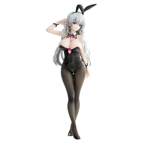 Haori Io Illustration PVC Statue White-haired Bunny 29 cm