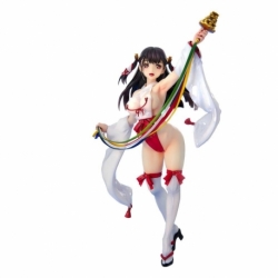 Original Character Tight PVC Statue in Oshigoto 2 - Shrine Maiden Akane Kagura 25 cm