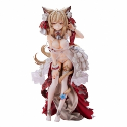 Original Character Statue PVC Kaeru No Ko Illustration Cat 25 cm - Packaging damaged