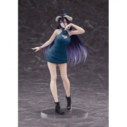 Original Character Statue PVC Coreful Overlord IV AMP Albedo Knit Dress Ver. Renewal Edition