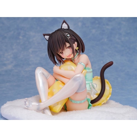 Original Character Statue PVC 1/6 Gaou Ayaka chan Mint Green Ver. 14 cm
