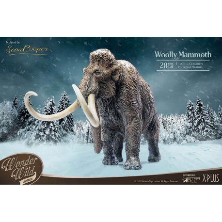 Historical Creatures The Wonder Wild Series Statue The Woolly Mammoth 28 cm