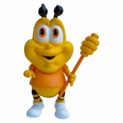 Ron English's Cereal Killers Vinyl Statue Honey Butt the Obese Bee 20 cm