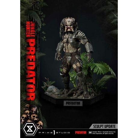 Predator Estatua Museum Masterline 1/3 Jungle Hunter Predator 90 cm