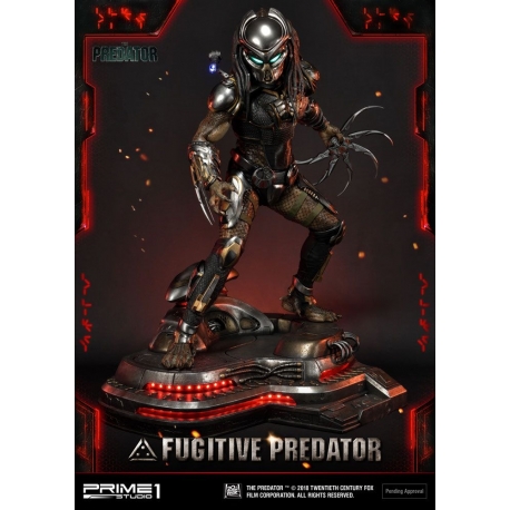 El Depredador Estatua 1/4 Fugitive Predator 75 cm