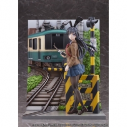 Rascal Does Not Dream of Bunny Girl Senpai Estatua PVC Mai Sakurajima Enoden Ver. 29 cm