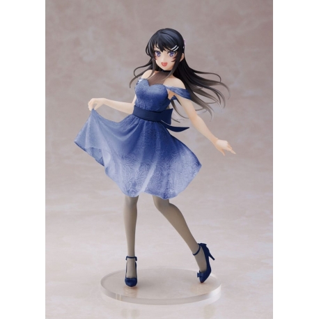 Rascal Does Not Dream of Bunny Girl Senpai Estatua PVC Sakurajima Clear Dress Ver. Renewal Edition 20 cm