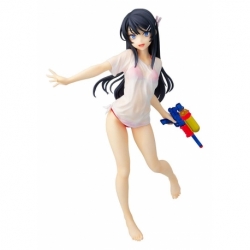 Rascal Does Not Dream of Bunny Girl Senpai Estatua 1/7 Mai Sakurajima Water Gun Date Ver. 23 cm